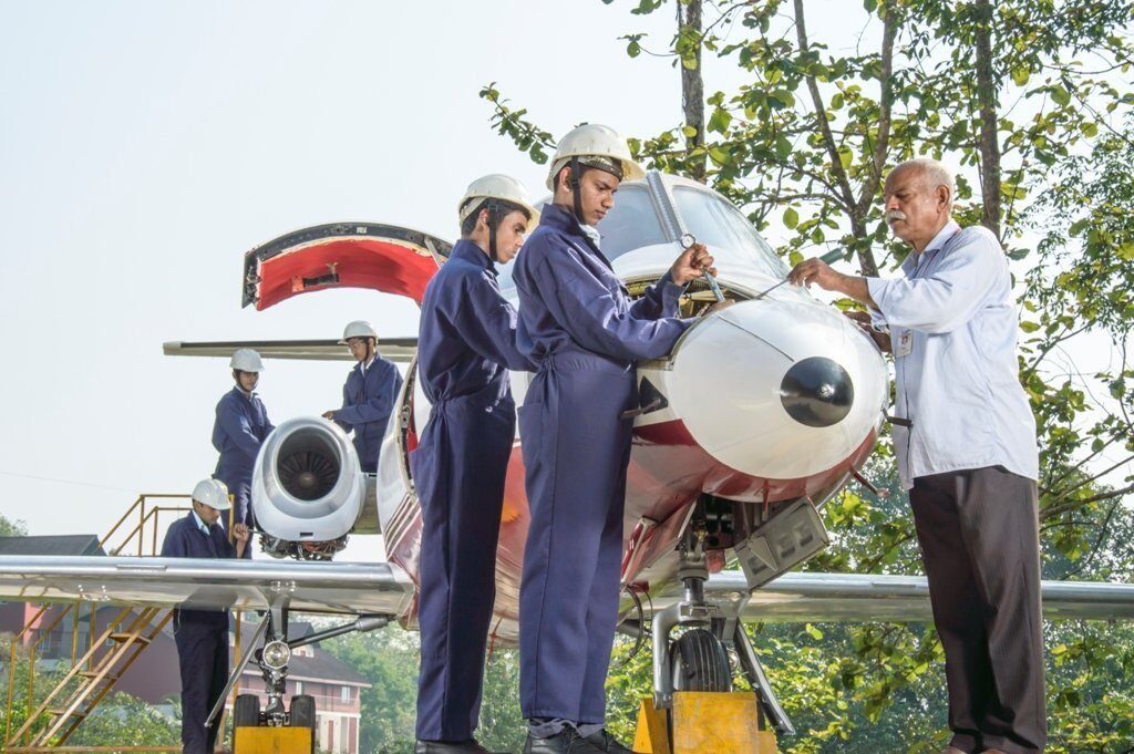 Toms college Mattakara aeronautical engineering lab