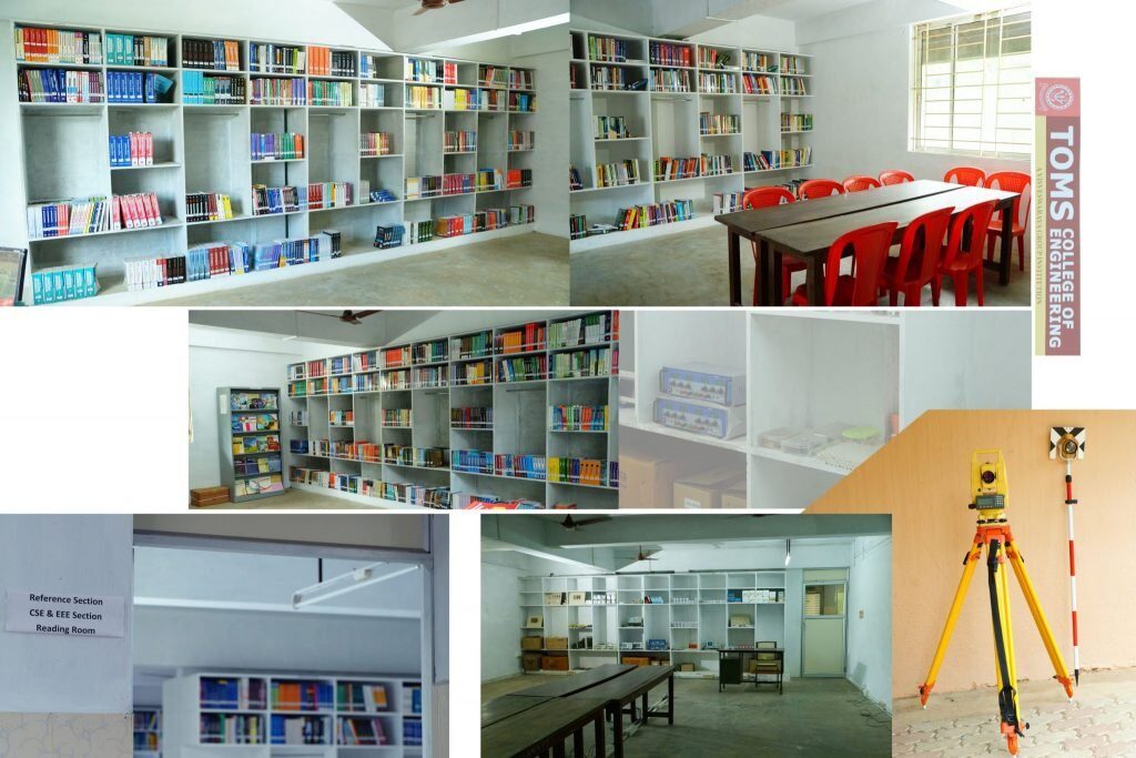 Toms college library for students 