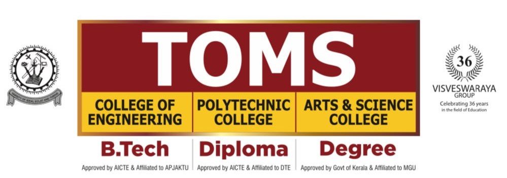 Toms College of engineering Logo