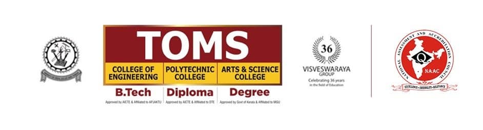 Toms college of engineering logo