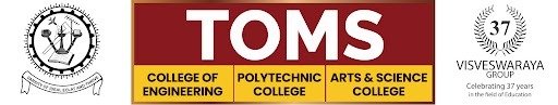 Toms college of engineering logo