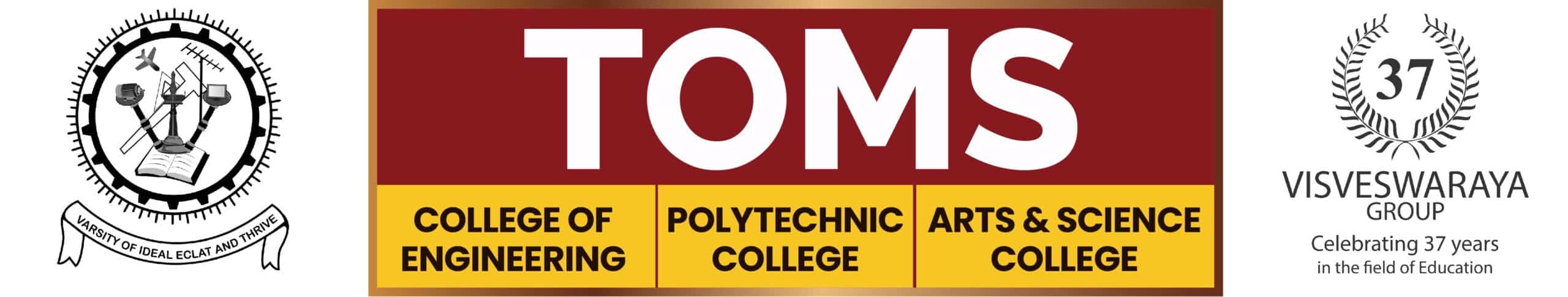 Toms college of engineering logo