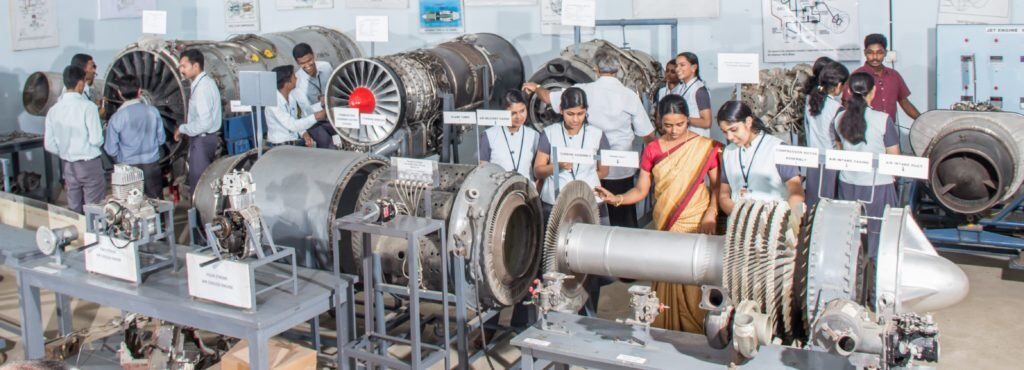 Toms engineering college Mattakara aeronautical engineering classroom