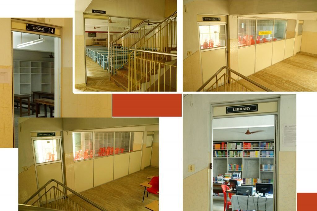 Inside campus of Toms college 