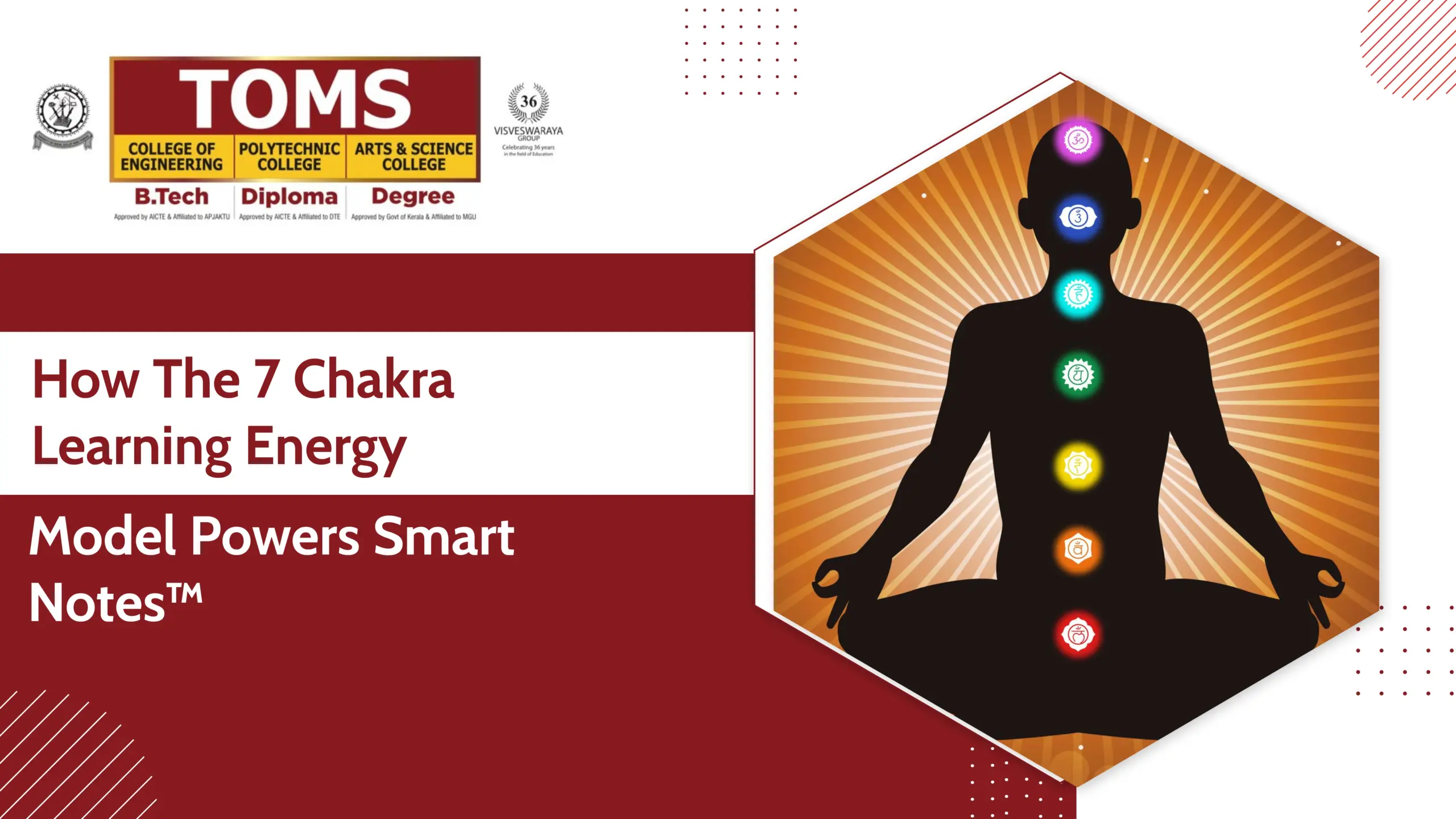 Chakra Learning 7 Chakra Learning Energy Model: How Smart Notes™ Turn Input into Excellence