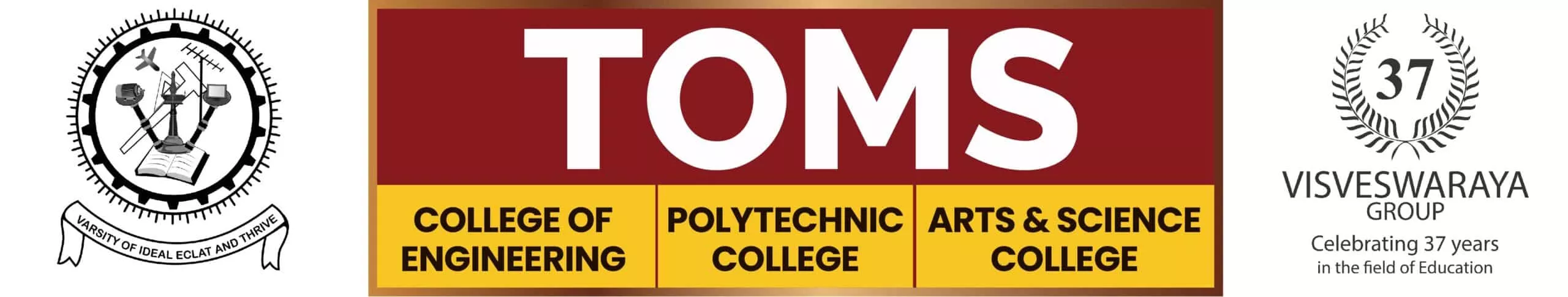 Toms college of engineering logo